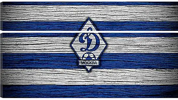 Модульная картина - Эмблема ФК Динамо Москва