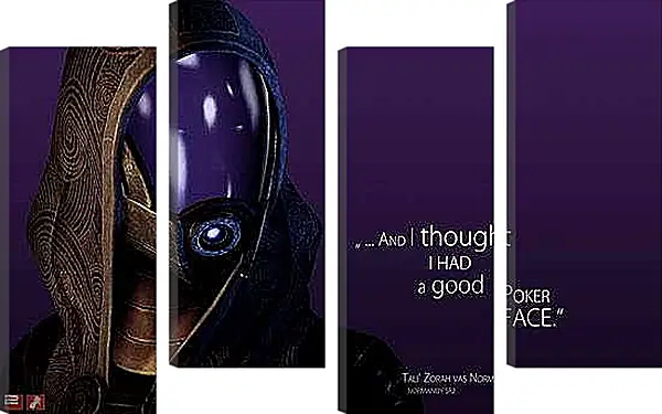 Модульная картина - Mass Effect 2