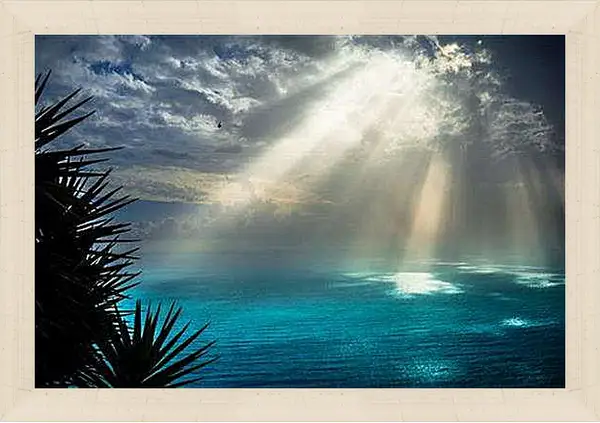 Картина в раме - природа