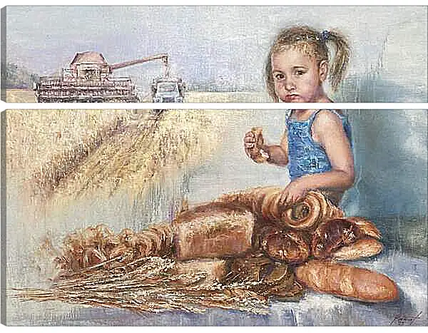 Модульная картина - Праздник хлеба