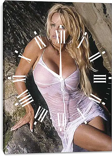 Часы картина - Pamela Anderson - Памела Андерсон
