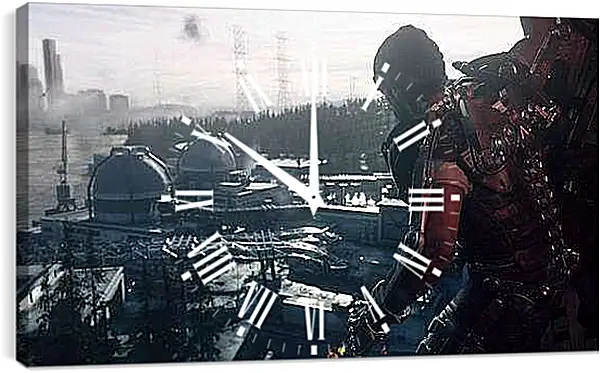 Часы картина - Call Of Duty: Advanced Warfare
