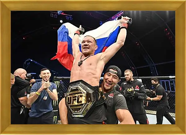 Картина в раме - UFC. MMA. Пётр Ян