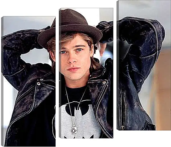 Модульная картина - Брэд Питт. Brad Pitt