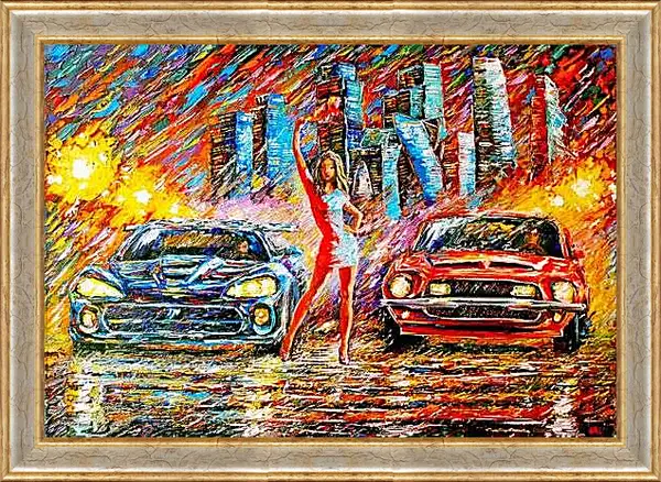 Картина в раме - Стрит