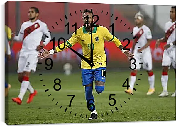 Часы картина - Неймар. Neymar