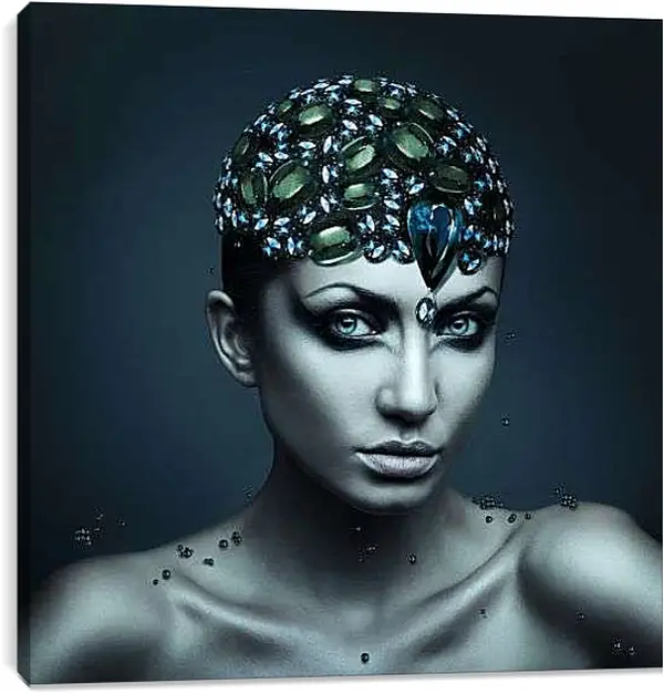 Постер на подрамнике - В камнях