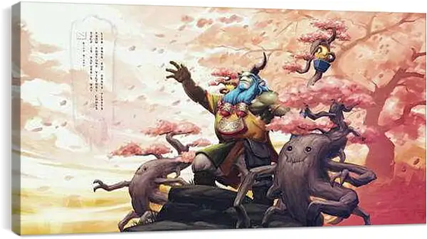 Постер на подрамнике - DotA 2