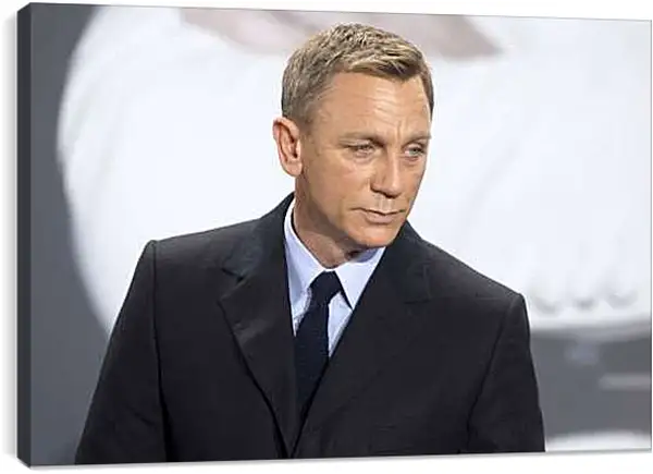 Постер на подрамнике - Дэниел Крейг. Daniel Craig