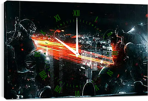 Часы картина - Battlefield 3