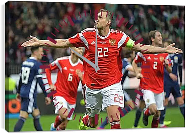 Часы картина - Сборная России