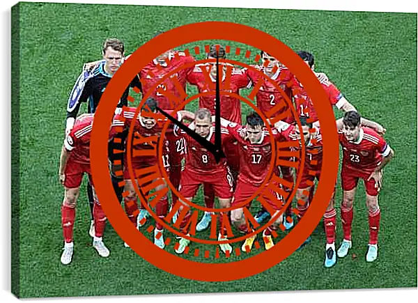 Часы картина - Сборная России