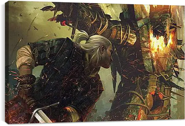 Постер на подрамнике - The Witcher 2: Assassins Of Kings