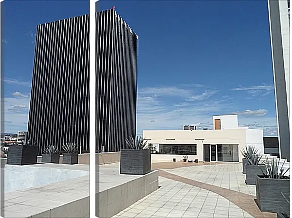 Модульная картина - Белое и черное