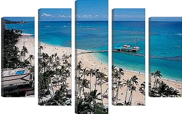 Модульная картина - Лето