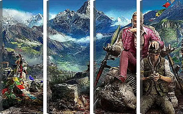 Модульная картина - Far Cry 4