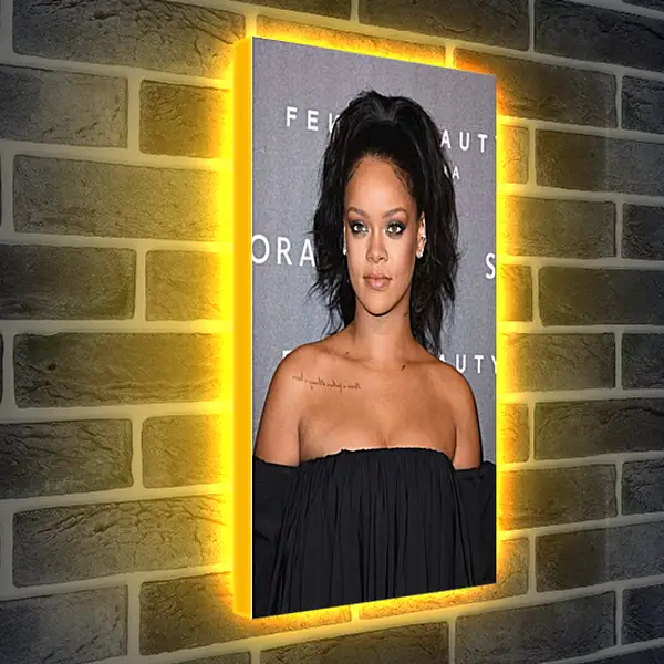 Лайтбокс световая панель - Рианна. Rihanna