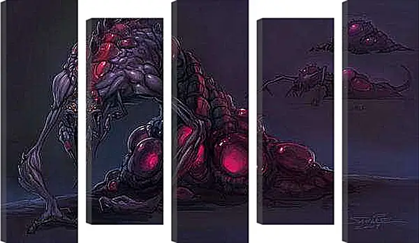 Модульная картина - Starcraft