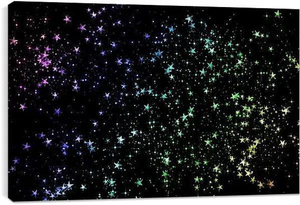 Постер на подрамнике - Космос