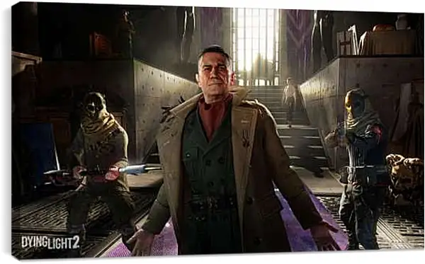 Постер на подрамнике - Dying Light 2: Stay Human