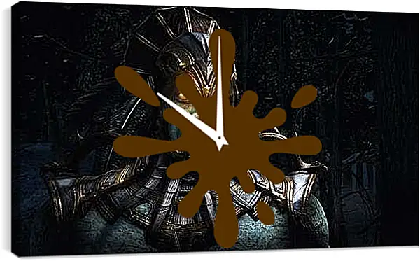 Часы картина - Mortal Kombat X