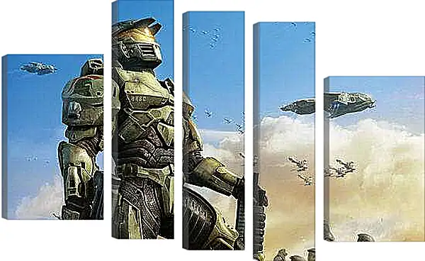 Модульная картина - Halo
