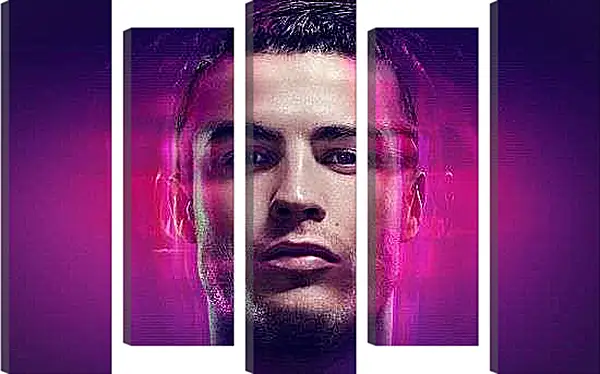 Модульная картина - Криштиану Роналду