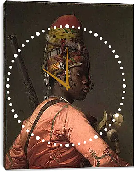 Часы картина - Bashi-Bazouk-2 - Баши-базук-2. Жан-Леон Жером