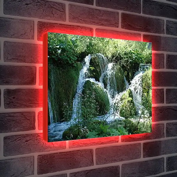 Лайтбокс световая панель - Плитвицкие озера