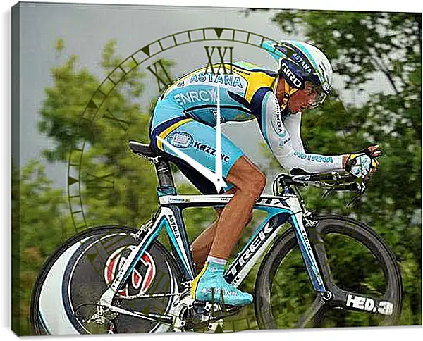 Часы картина - Команда Астаны