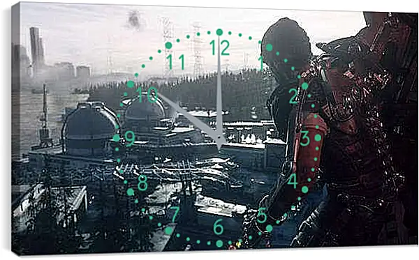 Часы картина - Call Of Duty: Advanced Warfare