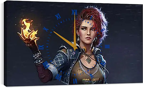 Часы картина - The Witcher (Ведьмак), Трисс Меригольд