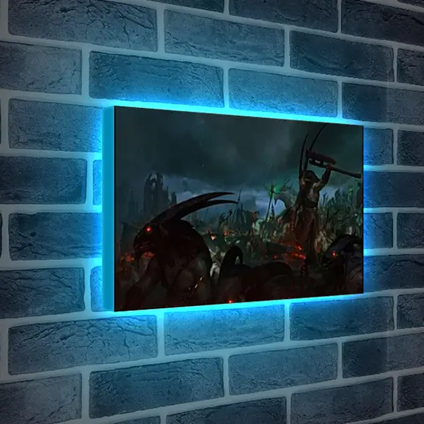 Лайтбокс световая панель - Diablo IV