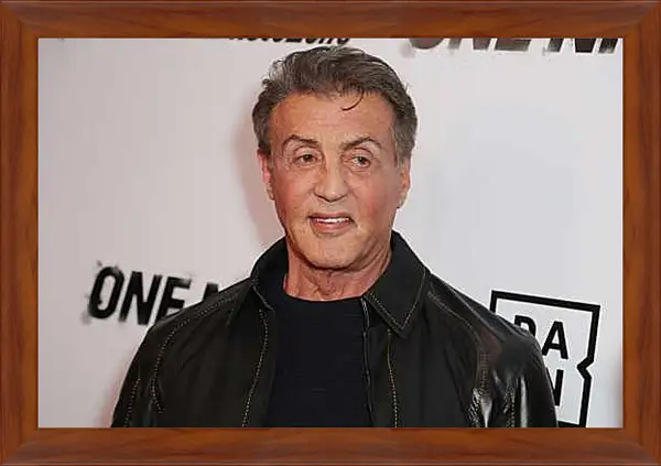Картина в раме - Сильвестр Сталлоне. Sylvester Stallone
