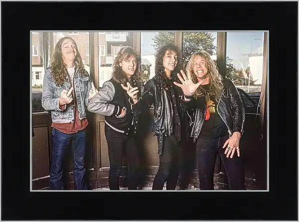 Картина в раме - Металлика. Metallica