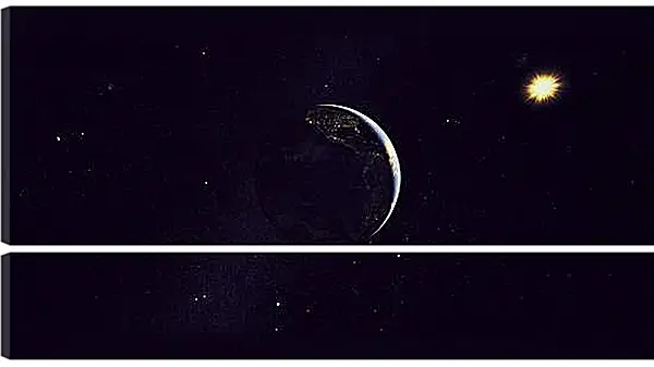 Модульная картина - Космос