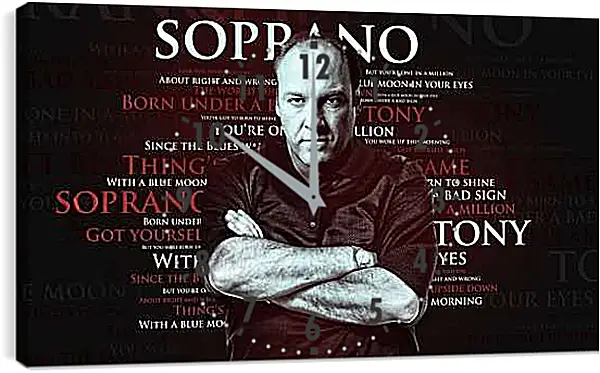 Часы картина - Клан Сопрано. The Sopranos
