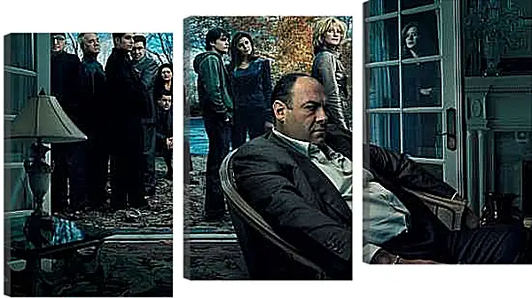 Модульная картина - Клан Сопрано. The Sopranos