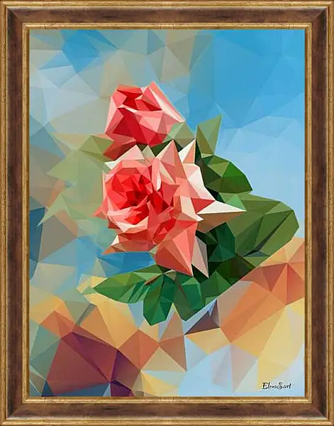 Картина в раме - Abstract 45