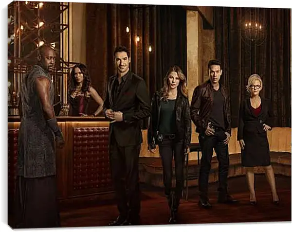 Постер на подрамнике - Люцифер. Lucifer