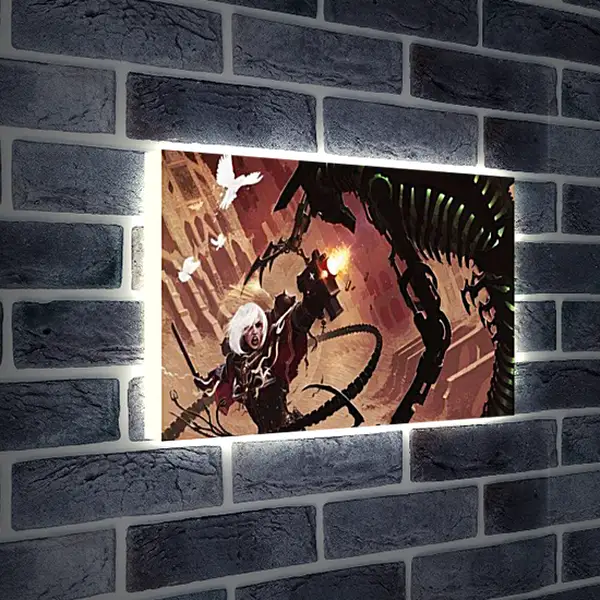 Лайтбокс световая панель - Warhammer 40K