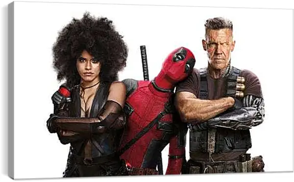 Постер на подрамнике - Дэдпул 2