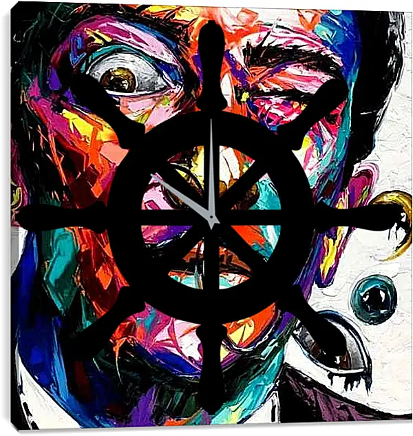 Часы картина - Сальвадор Дали