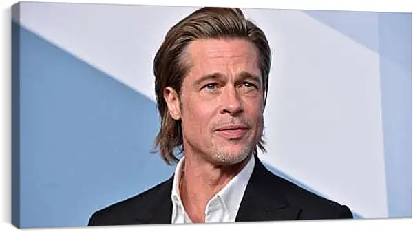 Постер на подрамнике - Брэд Питт. Brad Pitt
