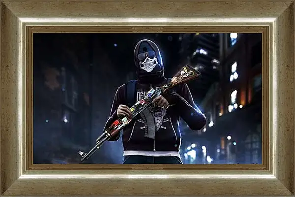 Картина в раме - CS GO Anarchist