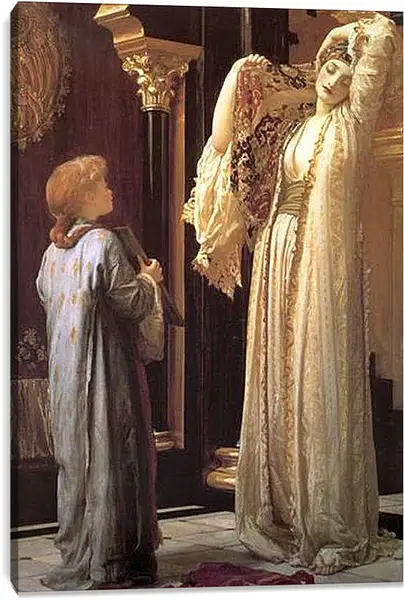 Постер на подрамнике - Light of the Harem big. Свет гарема. Барон Фредерик Лейтон
