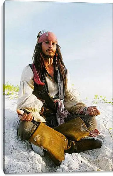 Постер на подрамнике - Johnny Depp - Джонни Депп
