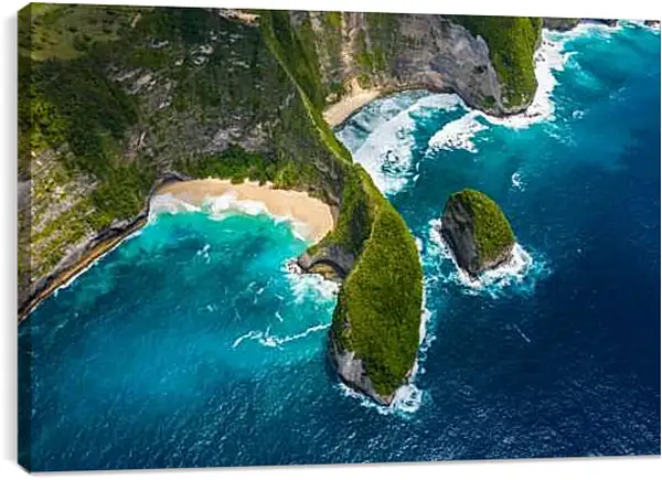 Постер на подрамнике - Море, скалы