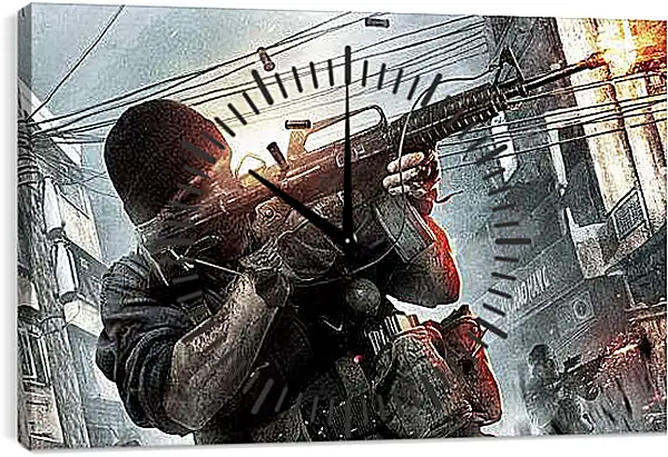 Часы картина - Call Of Duty