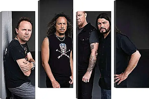 Модульная картина - Металлика. Metallica